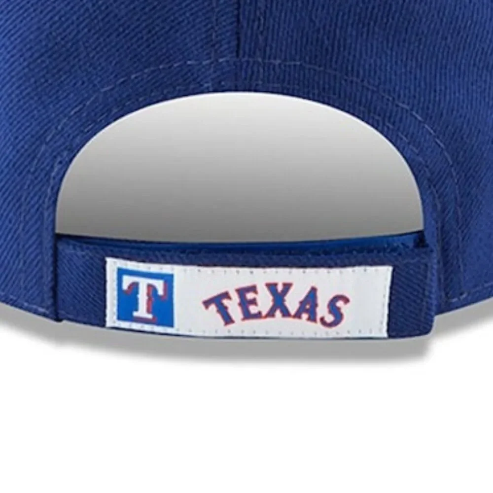 Texas Rangers New Era Youth 9FORTY Blue Adjustable Game Day Baseball Hat Cap